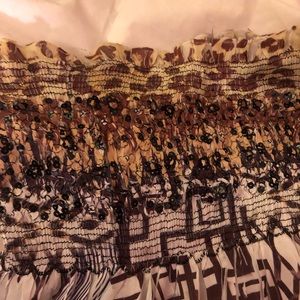 Strapless summer dress